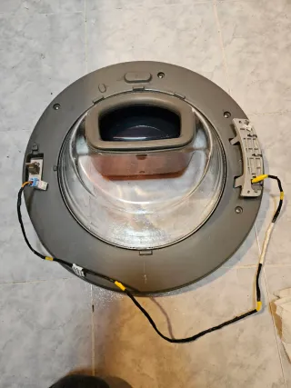 Puerta Lavadora Samsung negra