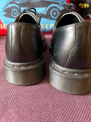 Dr. Martens Creepers Talla 40 Blanco y Negro