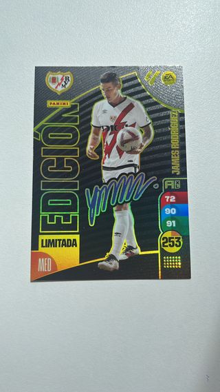 Cromo Panini Edición Limitada James Rodríguez