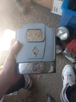 Farol de moto clásico
