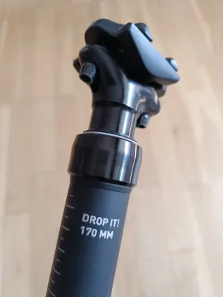 Tija telescópica 170mm 31.6mm