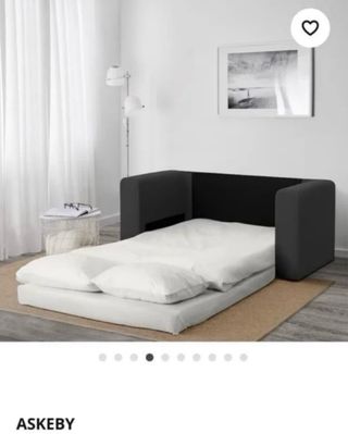 Sofá cama IKEA ASKEBY gris