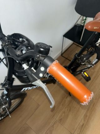 Bicicleta Urbana Plegable Moma Negra