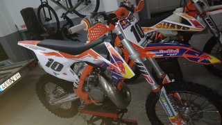 KTM 85 SX 2022 Motocross Naranja/Blanco