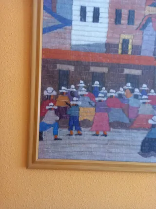 Cuadro Tapiz Multicolor