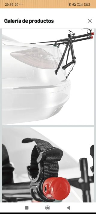 Portabicicletas Allen para 2 bicis, nuevo.