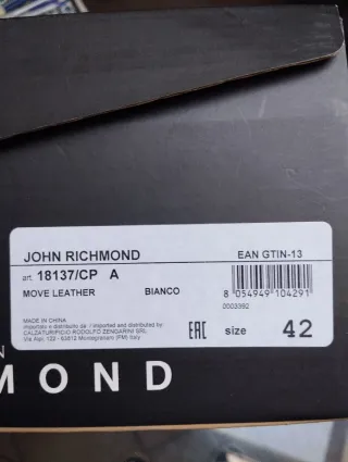 Sneakers Richmond Uomo 42