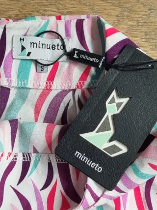Falda Pareo Minueto Estampado Talla S
