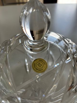 Porta caramelle in cristallo Ceco