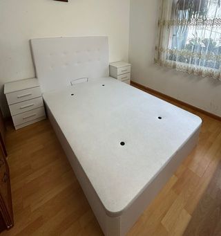 Cama canapé y colchón