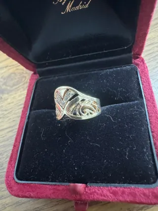 Anillo oro 14k 2.4gr