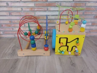 Juego Educativo Montessori Madera