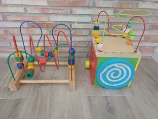 Juego Educativo Montessori Madera