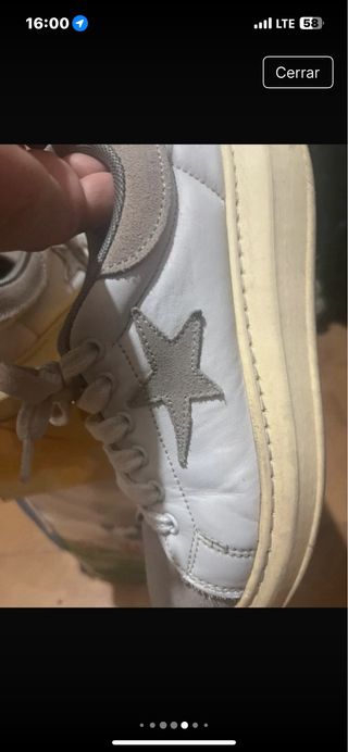 Deportivas piel estilo Golden Goose