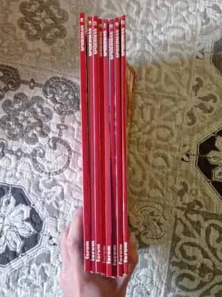 Lote cómics Spiderman lomo rojo