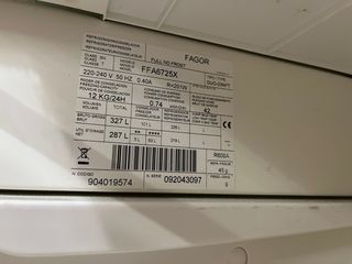 Nevera Fagor Inox Full No Frost