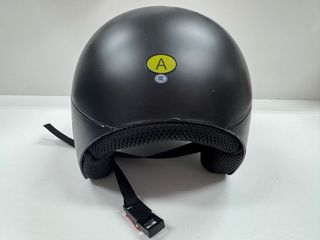 Casco Moto 3/4 Abierto Negro