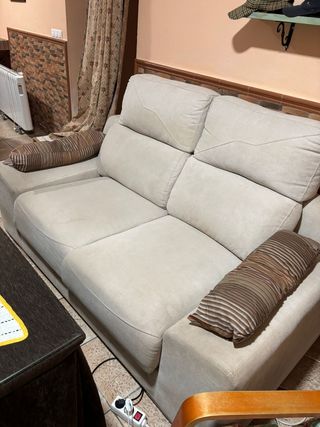 Divano a 2 posti beige