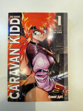 lotto manga caravan kidd (comic art 1997-98) - 5 v