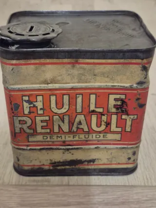 Lata Aceite Renault Antigua