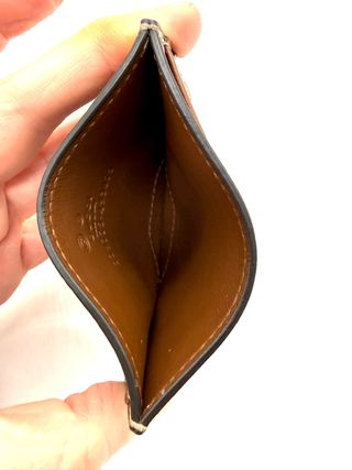 Tarjetero Gucci Beige y Marrón