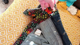 Cazadora vaquera D&G multicolor