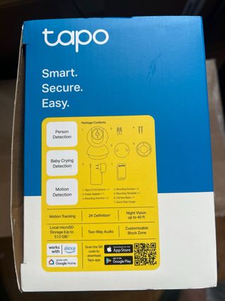 Cámara Seguridad Tapo C210 Wi-Fi 2K