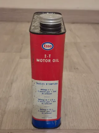 Lata Aceite Esso 2-T Antigua
