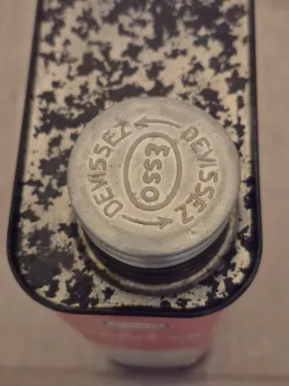 Lata Aceite Esso 2-T Antigua