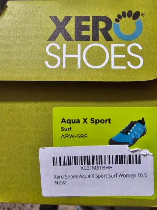 Zapatos Xero Shoes Azul y Negro