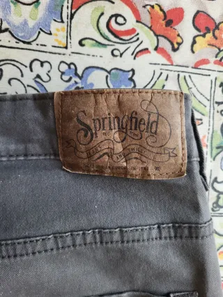 Pantalón Springfield Gris Talla 38