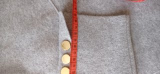 Chaqueta americana Zara gris