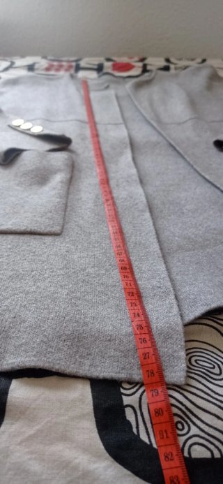 Chaqueta americana Zara gris