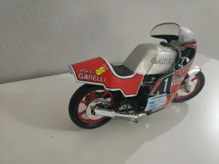 Maqueta Moto Garelli Ángel Nieto