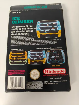 Ice Climber Nintendo NES Juego Español