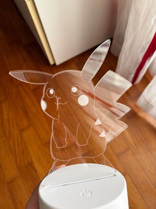 Lampada Pikachu Stampa 3D
