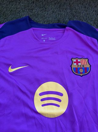 Camiseta FC Barcelona Nike Entrenamiento Morado