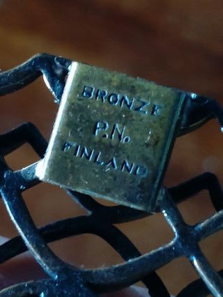 Bracciale Bronzo Finlandese Modernista '70