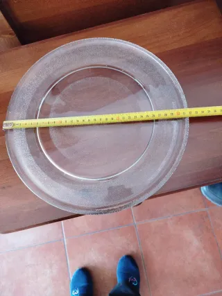 Platos de microondas de cristal