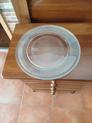 Platos de microondas de cristal
