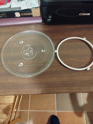 Platos de microondas de cristal