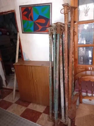 Puntales de obra metálicos 10 euros unidad