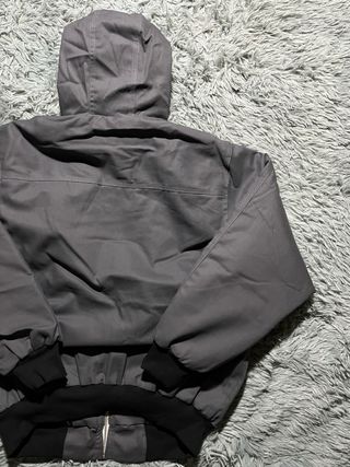 Chaqueta Carhartt Gris Hoodie Harrington Nueva M