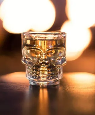 Set 4 Vasos Calavera 40ml