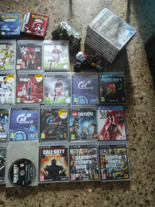 Lote de juegos de consolas