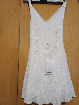 NUEVO! VESTIDO DE VERANO CORTO EN TEJIDO CON TEXTU