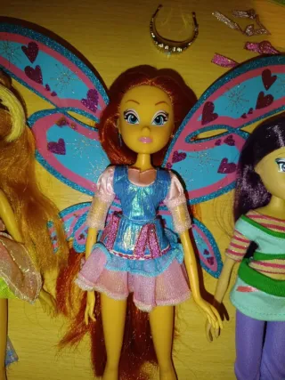 Lote 3 Muñecas Winx Club