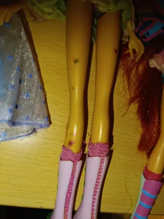 Lote 3 Muñecas Winx Club