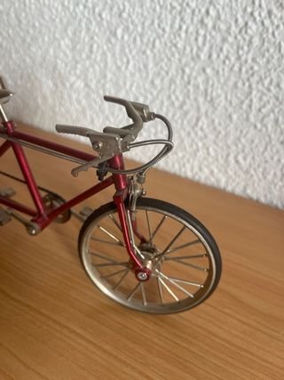 Mechero Bicicleta Tándem Roja
