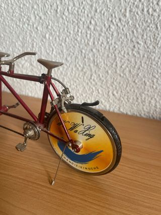 Mechero Bicicleta Tándem Roja